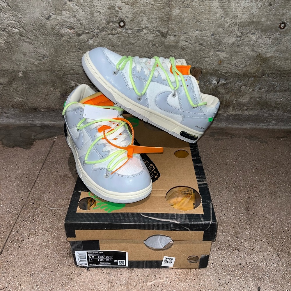 Nike Off white dunk low Lot 43